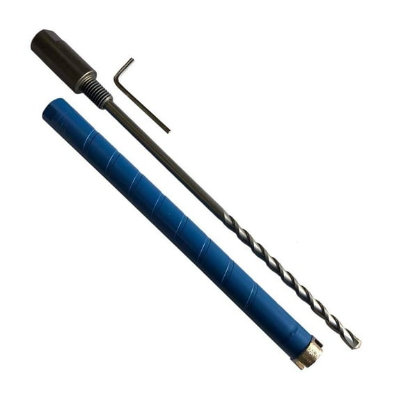 EDiamondTools 1" Diamond Core Drill Bit for Brick, Block w 5/8"-11 Pilot Bit Adapter