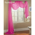 thumbnail image 1 of 1 ELEGANCE SHEER VALANCE SCARF TOPPER SWAG WINDOW TREATMENT COVERING ALL STYLES, 1 of 6