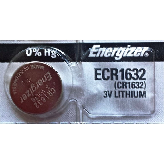 Energizer 1632 Lithium Coin Cell Battery - 3 V - 1 Pc