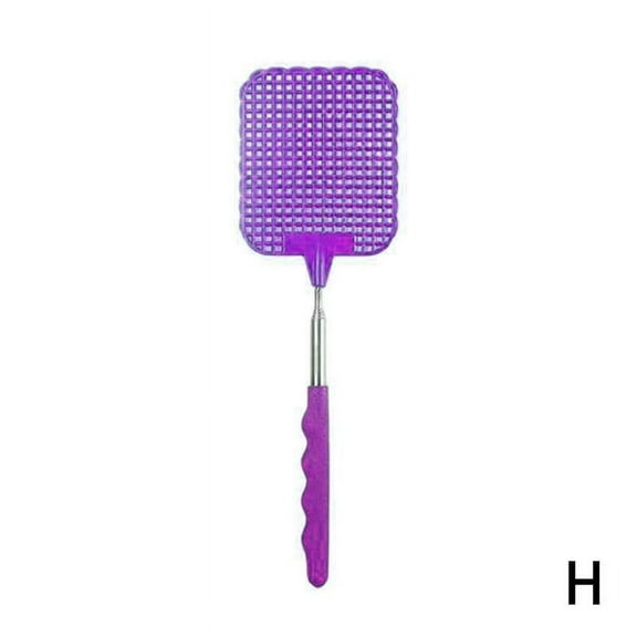 1 EXTENDABLE FLY SWATTER CATCHER TELESCOPIC INSECT KILLER MOSQUITO SWAT H6H3