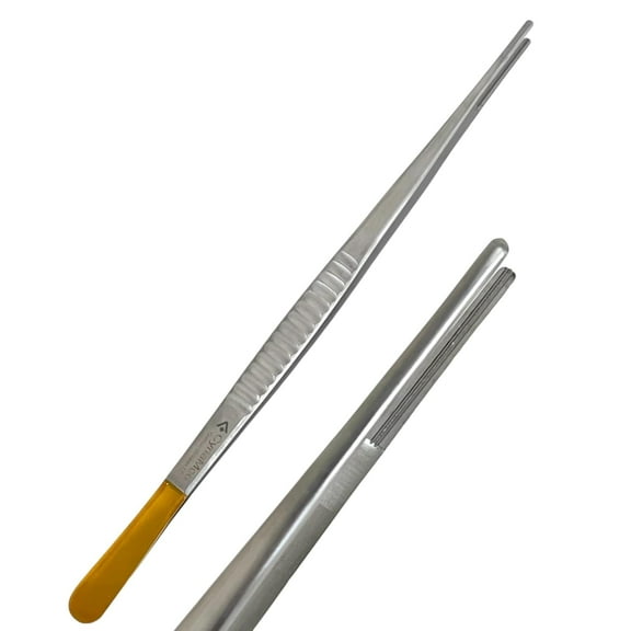 1 Each Premium German 8" DEBAKEY Artery ATRAUMATIC Tissue Handle FORCEP Instrument