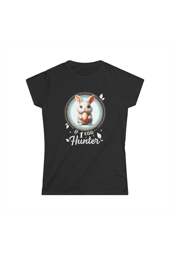#1 Easter Egg Hunter Rabbit Easter Shirts for Women Easter Women Tops