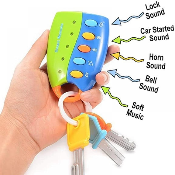 1* Educational Toys Musical Toys Musical Car Keys Toys 4 Years Old 3 Year Old Toys Educational Toys for Boys Toy Musical for 3 Year Old Boys Toys for Toddlers 1-3 Toys for 3-8 Year Old