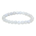 thumbnail image 1 of 1 Elastic Gem Bracelet 8mm Beads 7" to 8.5" Birthday Gift for Men and Girls, 1 of 5