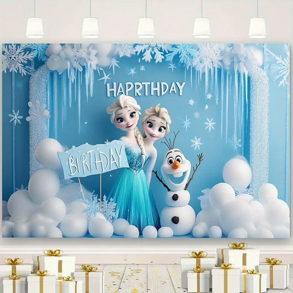 Birthday party banner - No electricity required, suitable for parties, outdoor decoration