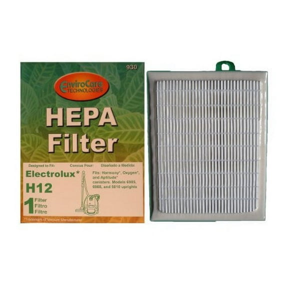 1 EnivorCare Replacement for Electrolux Eureka Sanitaire H12 HF1 Pleated Hepa Filter, Part Number 930