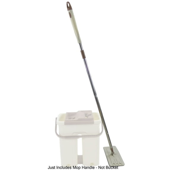 1 Extra Mop Head & Handle For The Magic Self Cleaning & Drying Mop Bucket System
