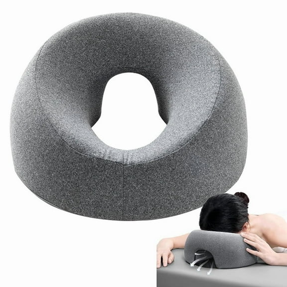1 * Face Down Pillow-Gray