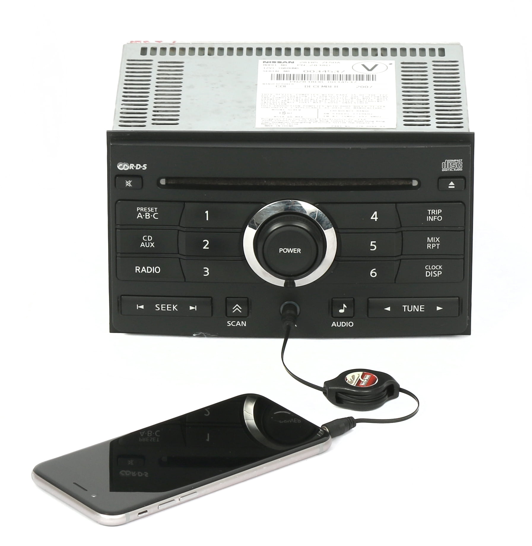 1 Factory Radio 638-50825-D AM FM Radio CD Player Fits 08 Maxima Fits select: 2008 NISSAN MAXIMA