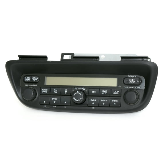 1 Factory Radio 638-58707-NOA AM/FM Radio DVD Player Fits 05-10 Odyssey Fits select: 2005-2010 HONDA ODYSSEY