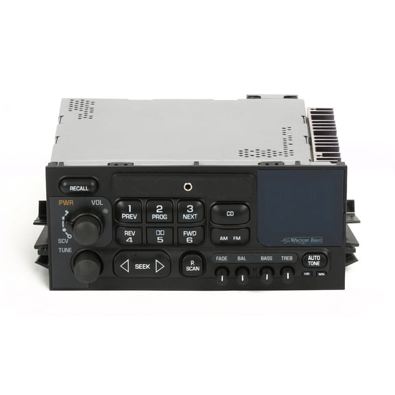 1995-2005 GMC Chevy Chevrolet Truck Van AM FM Radio with Auxiliary 3.5mm Input