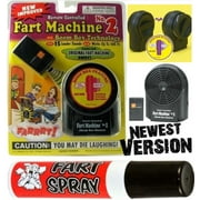 1 Fart Machine #2 Wireless Remote Control + 1 Fart Stink Bomb Spray Can COMBO