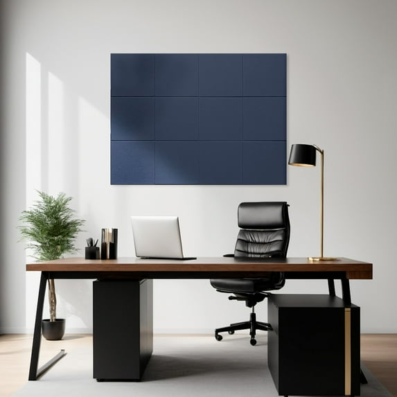 1 Felt Board,Soft Wood Board Substitute 11.7 Inches X 11.7 Inches Wall Tile Bulletin Board Six Colors 0.35 Inches Thick Nail Board Adhesive Board Wall with Soft Wood Board