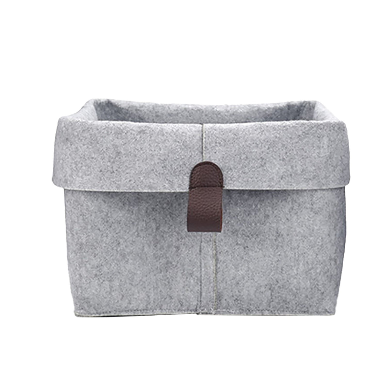 1*Felt Storage Box Without Lid off Promotions! Storage Basket Folded ...