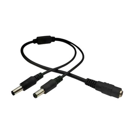 1 Female To 3/4/5/6/7/8 Male Plug Barrels Connector Females Males Extend Power Cord Power Splitter Cable Enduring