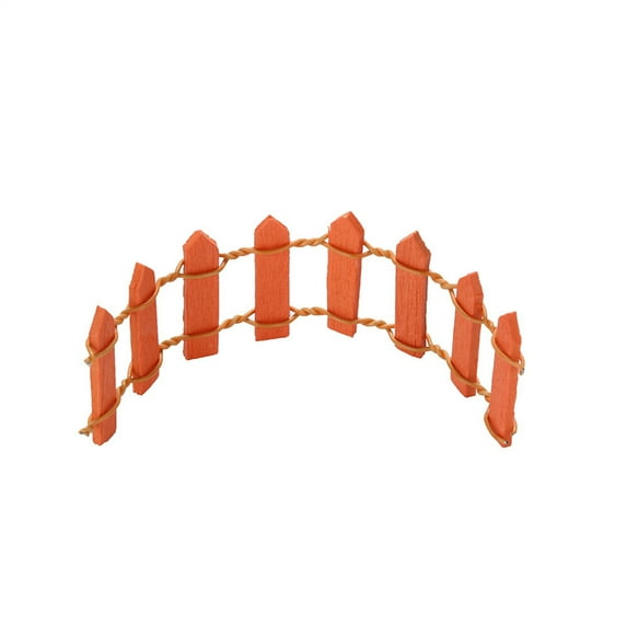 1*Fence Clearance! Wood Fence P Alisade Miniature Garden Home Decoration Mini Diy Craft Micro