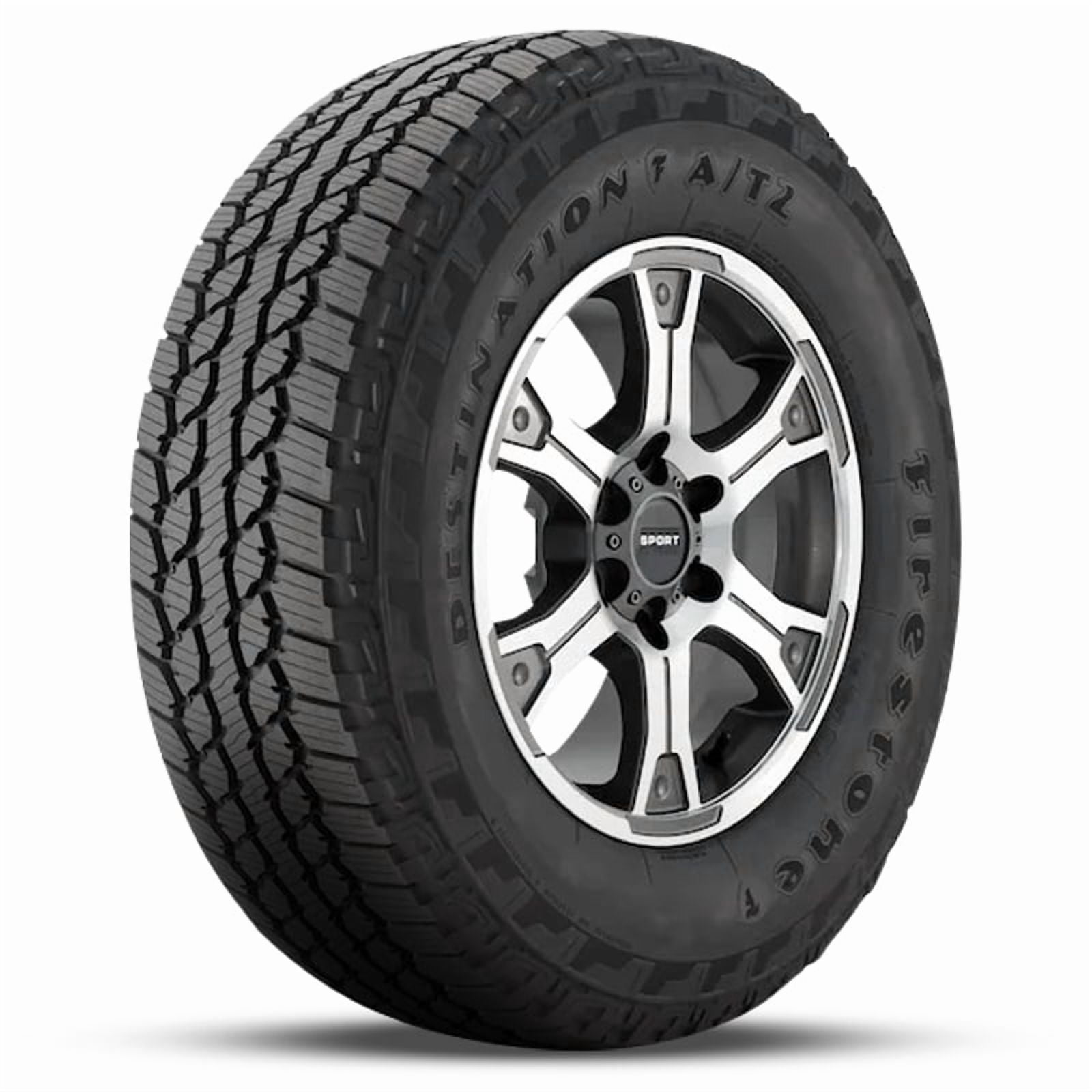 1 Firestone Destination AT/2 225/65R17 102H All Terrain 3PMSF 55K Mileage FS013911 / 225/65/17 / 2256517