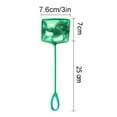 thumbnail image 1 of (1 Fishing Net) Rubber Band Clearance Plertrvy 5inch Aquarium Net Fish Tank Net Fine Mesh Fish Catch Net with Plastic Handle, 1 of 9