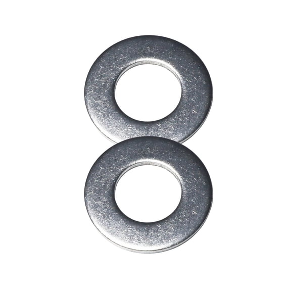 1" Flat Washer, 18-8 (304) Stainless Steel Washers Flat, 1 inch Stainless Flat Washers, 1" x 2" Washers Flat; 10pcs