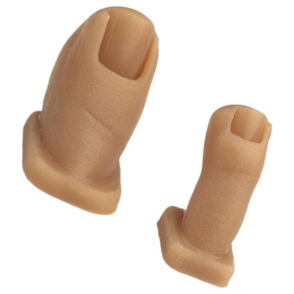 1. Flexible Silicone Toe For Professional Salon Practice & Art Design (110)