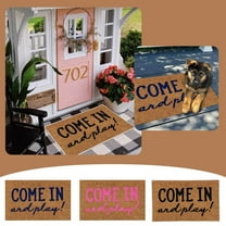 1× Floor Mat Decorative Door Mat Bathroom Welcome Mat Door Mat Floor Mat Carpet