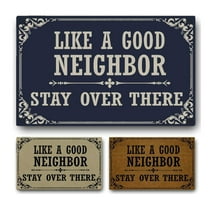 1* Floor Mat Doormat in Here Entrance Floor Mat Funny Doormat Home and Office Decorative Indoor/Outdoor/Kitchen Mat Non Slip Rubber Carpet