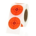 thumbnail image 1 of 1" Fluorescent Red Shooting Target Spots, 1 of 2