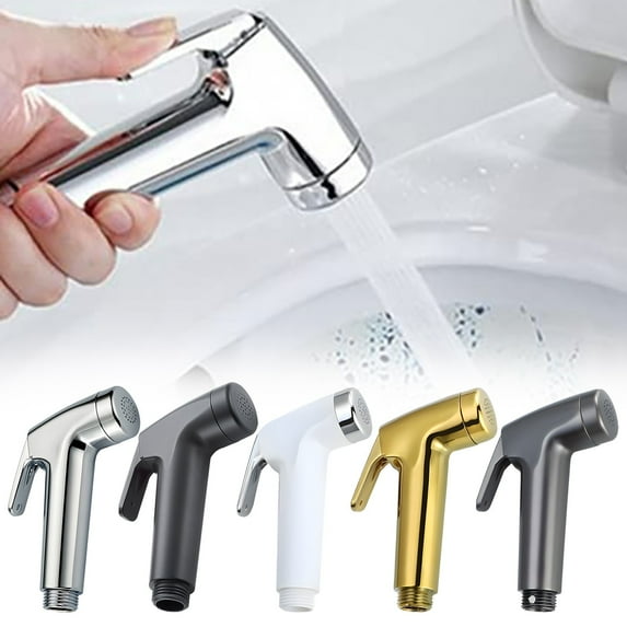 1 Flushing Nozzle 1 Pcs Toilet Douche Bidet Head Hand Held Bidet Sprayer Muslim Shower Shower Bathroom Products