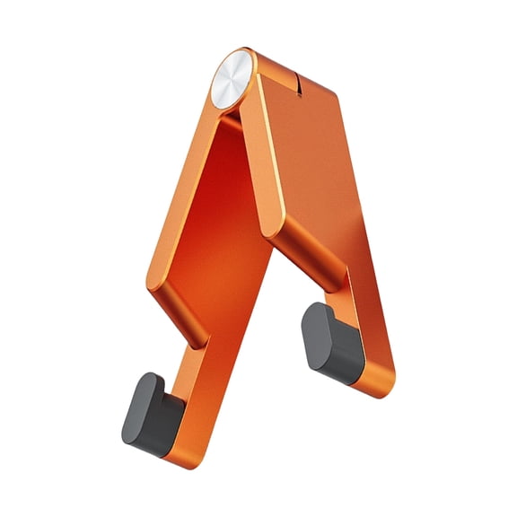 1. Foldable Aluminum Phone Stand Adjustable Angles Compact Design for Smartphones Tablets 4-12Inch