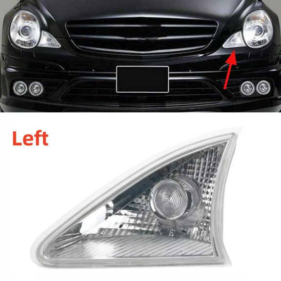 1 Front Left Position Light Lamp 2518200956 For Mercedes-R320 R350 R500 R63 AMG