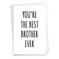 thumbnail image 1 of 1 Funny Birthday Brother Card with Envelope - Best Brother Ever Brother C9295BRG, 1 of 6