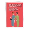 thumbnail image 1 of 1 Funny Birthday Card with Envelope - Fan Club C2999BDG, 1 of 6