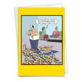thumbnail image 1 of 1 Funny Birthday Card with Envelope - Fartbit C9323BDG, 1 of 6