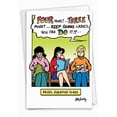 thumbnail image 1 of 1 Funny Birthday Card with Envelope - Kegel Exercise Class C6381BDG, 1 of 6