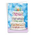thumbnail image 1 of 1 Funny Birthday Card with Envelope - Time Count Milestones 30 C9090MBG, 1 of 6