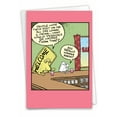 thumbnail image 1 of 1 Funny Birthday Card with Envelope - Welcome Mat C9283BDG, 1 of 6