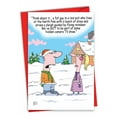 thumbnail image 1 of 1 Funny Christmas Card with Envelope - Hidden Camera Show C7083XSG, 1 of 6