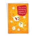 thumbnail image 1 of 1 Funny Friendship Card with Envelope - Killing Me C9257FRG, 1 of 6