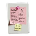 thumbnail image 1 of 1 Funny Mother's Day Card with Envelope - Note To Mom C6778MDG, 1 of 7