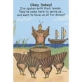thumbnail image 1 of 1 Funny Thanksgiving Card with Envelope - First Turkeys Thanksgiving C3412TGG, 1 of 2