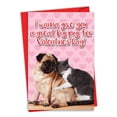 thumbnail image 1 of 1 Funny Valentine's Day Card with Envelope - Great Big Pug C6758VDG, 1 of 6