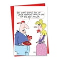thumbnail image 1 of 1 Funny Valentine's Day Card with Envelope - Wrappers C6795VDG, 1 of 6