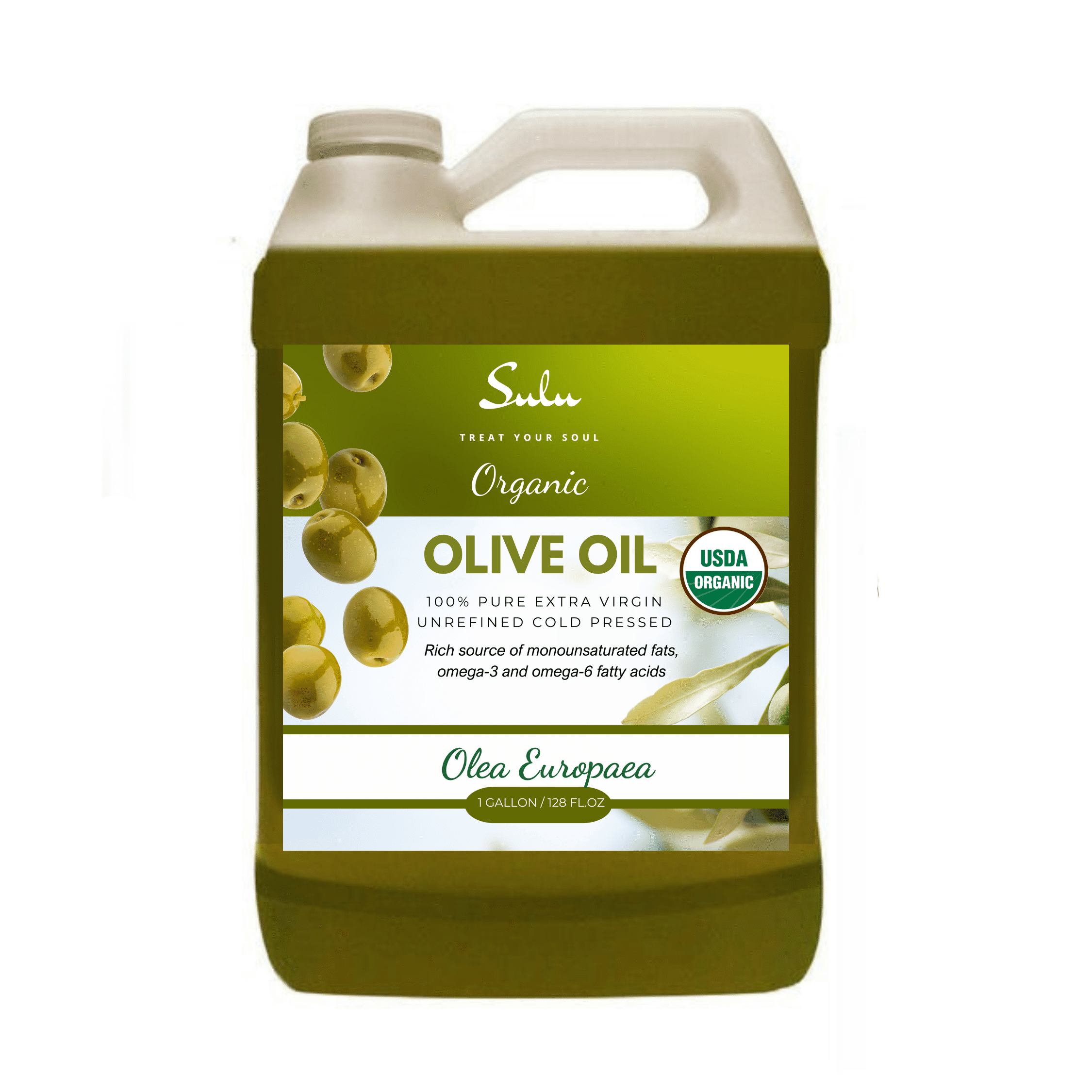 1 GALLON OF 100% Pure Organic Extra virgin Olive oil Unrefined