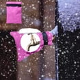 thumbnail image 1 of Under $1 GFHFHITJ Faucet Cover for Winter Outdoor Water Faucet Cover for Winter Freeze Protection Pipe Insulation Reusable Waterproof Spigot Cover(Hot Pink,7.8×5.5"), 1 of 6