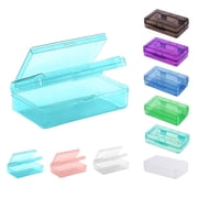 Under $1! GFHFHITJ Large Capacity Pencil Case Clear Mesh Pencil Pouch with Zipper Plastic Pencil Storage Bag Exam Special Portable Pencil Bag Stationery BagPurple