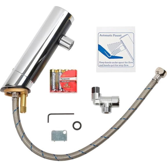 1 GPM Deck Mounted Sensor Faucet, Chrome