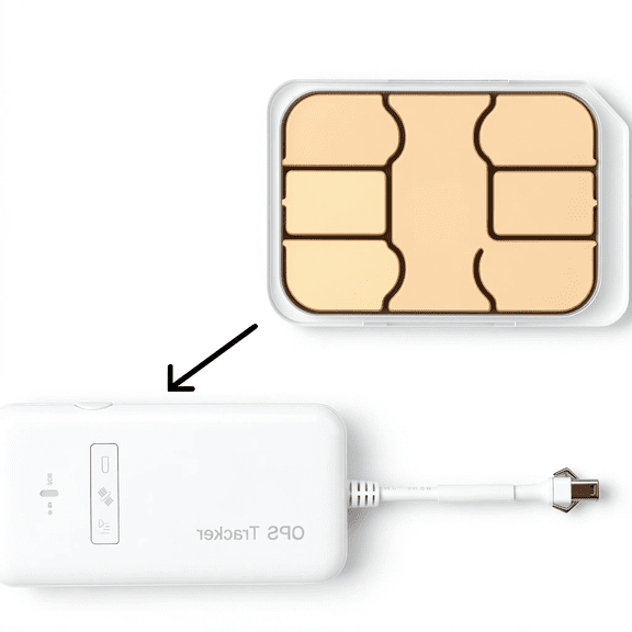 1 GPS SIM Card with Unlimited Data, Real-Time Tracking App and Web Portal Access for GPS Devices