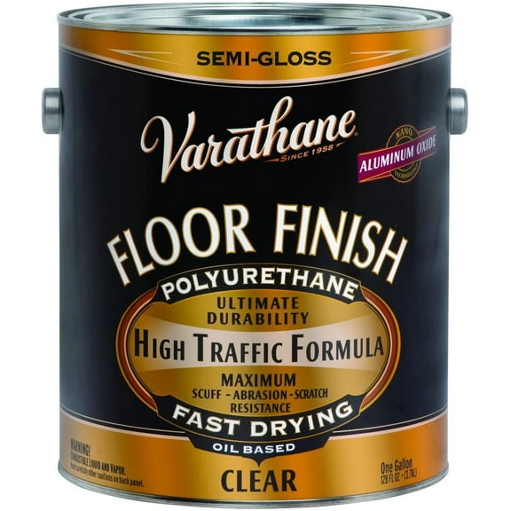 1 Gal Classic Clear Diamond Wood Finish For Floors Semi-Glo [Set of 2]