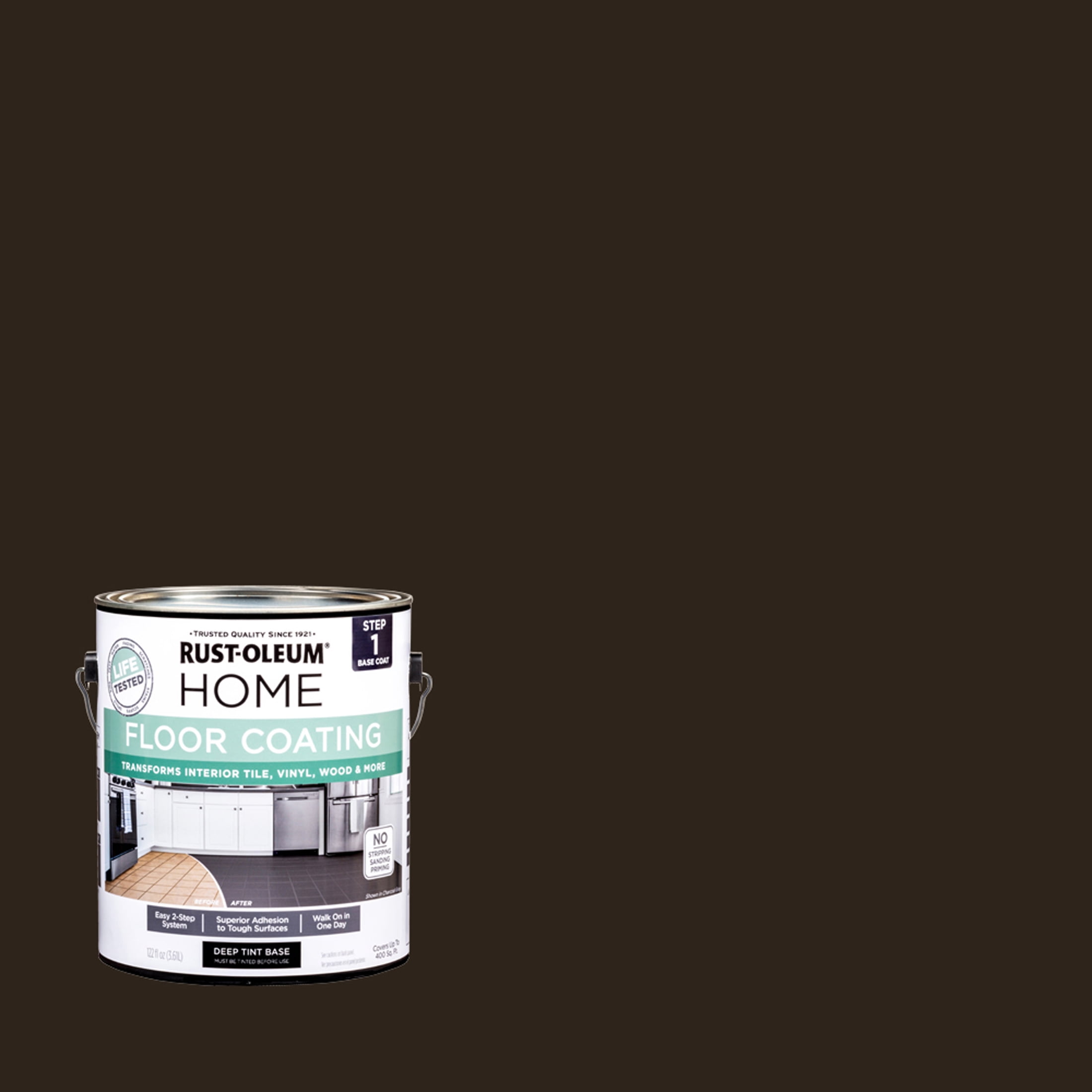 Rust-Oleum Home Kona Interior Floor Coating Base Coat-363165T, Gallon