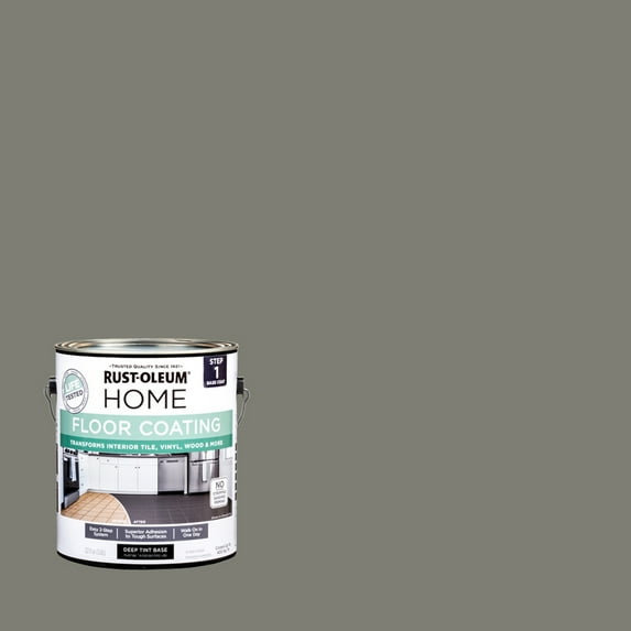 Rust-Oleum Home Olive Green Interior Floor Coating Base Coat-363167T, Gallon